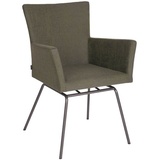 Stern Artus VIP Diningsessel 63 x 63 x 92 cm dunkelgrün/schiefergrau meliert