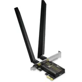 TP-Link Archer TBE552E WLAN-Karte für PC, Tri-Band BE9300 Wi-Fi 7 Bluetooth 5.4 PCIe Adapter, WPA3, nur für Windows 11 (64-Bit)