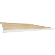 Home Deluxe LED Vollkassettenmarkise Elos V2 500 x 300 cm sand