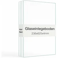 K-Möbel Glasboden-Erweiterungsset 62,7 x 23,7 cm