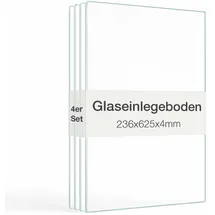 K-Möbel Glasboden-Erweiterungsset 62,7 x 23,7 cm