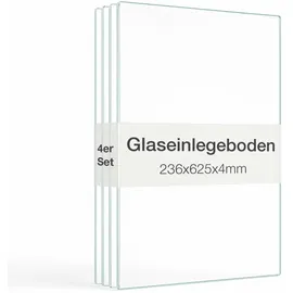 K-Möbel Glasboden-Erweiterungsset 62,7 x 23,7 cm