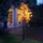 NORTHPOINT LED Herbsttbaum Herbstdeko in Ahorn-Optik In- & Outdoor | 120 warmweiße LEDs | 180cm hoch | elastische Zweige | Timerfunktion | IP44