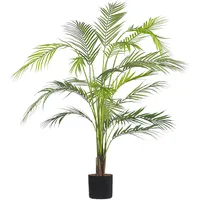 Beliani Kunstpflanze Areca Palm 124 cm