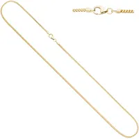 Goldkette JOBO Halsketten Gr. Gelbgold 585, L: 45cm, gelb (gelbgold 585) Damen Bingokette 585 Gold 45 cm 1,5 mm