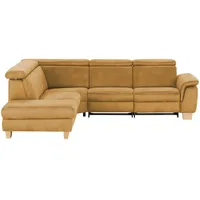 Mein Sofa bold Ecksofa  Beata , gelb , Maße (cm): B: 270 H: 80 T: 233.0