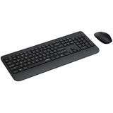 Rapoo X3500 Tastatur Maus enthalten RF Wireless QWERTY Deutsch Schwarz