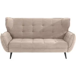 2-Sitzer LEONIQUE "Ariana", beige (natural), B:191cm, 100% Polyester, Sofas