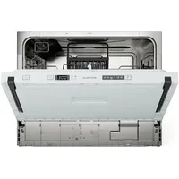 Klarstein UV 6 Secret Einbau-Geschirrspüler (450 mm breit, Weiß)