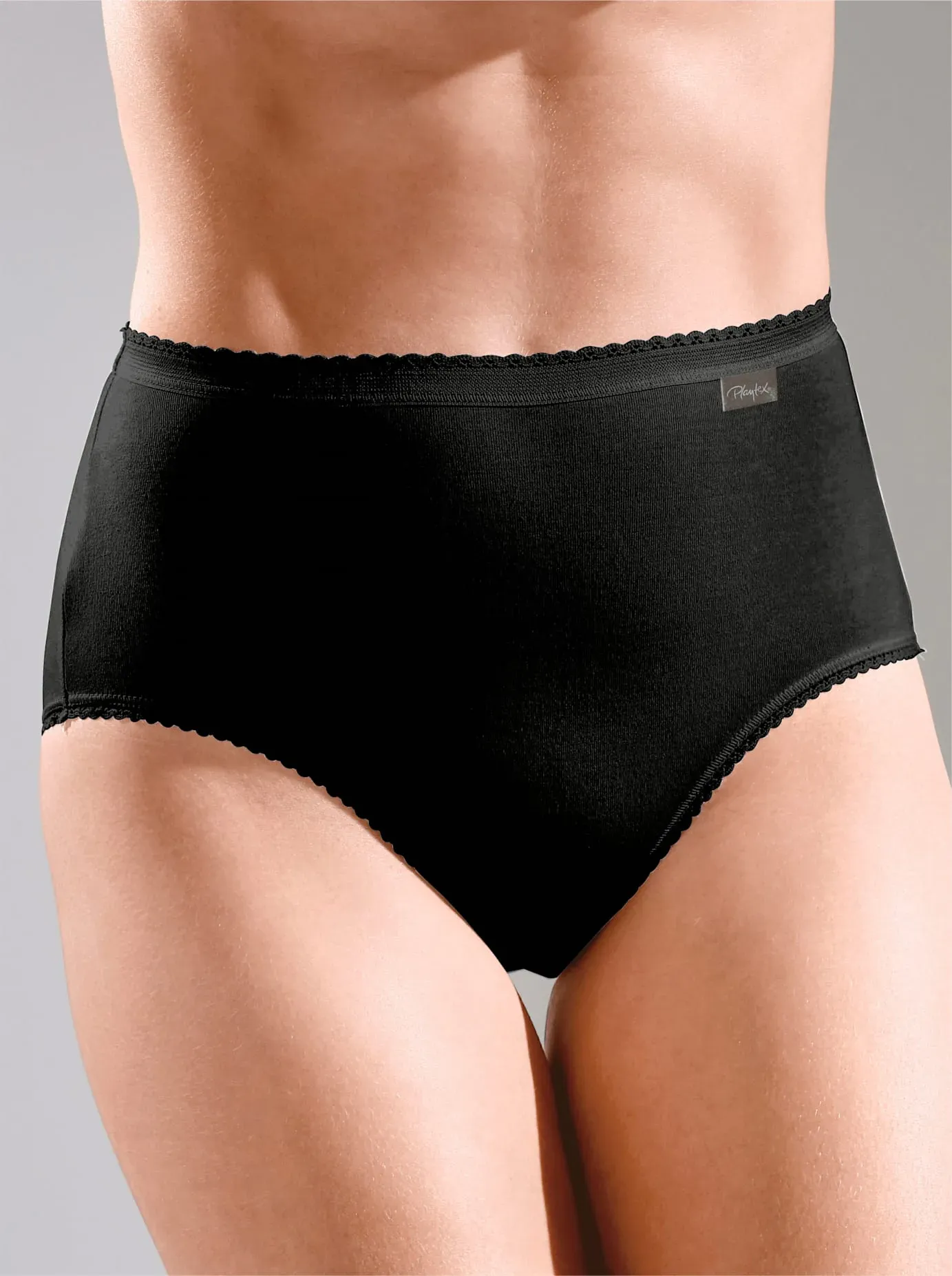 Slip PLAYTEX Gr. 52, schwarz Damen Unterhosen