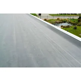 SKANHOLZ Wendland Einzelcarport 4,09 x 8,70 m eiche hell mit EPDM-Dach und Pfostenanker