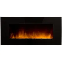 Chemin'Arte Elektrischer Wandkamin Volcano XXL Wifi 120 cm mit LED-Flammeneffekt - 157