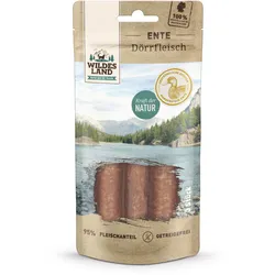 Wildes Land Dörrfleisch Hunde Snack WL Ente Dörrfleisch 65g Hunde Snack