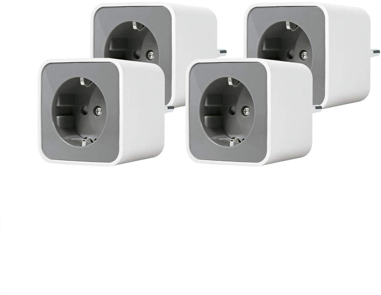 LEDVANCE Smart+ Plug, Zigbee Schaltbare Steckdose, für die Lichtsteuerung in Ihrem Smart Home, direkt kompatibel mit Echo Plus und Echo Show (2. Gen.), kompatibel mit Philips HUE Bridge, Multipack