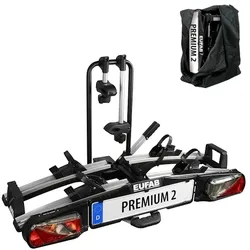 Fahrradträger EUFAB Premium II 11521 faltbar mit Tasche 2 er