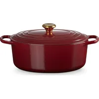 Le Creuset Signature Bräter 31 cm oval garnet