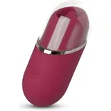 easytoys Zungen-Vibrator mit Schutzkappe - Pink