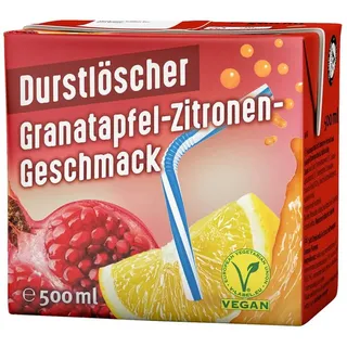 WeserGold Durstlöscher Granatapfel Zitrone Erfrischungsgetränk 500ml