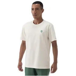 Yonex Sport-Tshirt Nature (Baumwolle) 2024 offweiss Herren