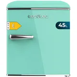 Cecotec Bolero Coolmarket Tt Origin Retro-Kühlschrank (45 l, 550 mm hoch, Grün)