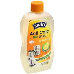 Swirl 221646 Anti Calc Bio-Liquid 375 ml. für Kaffeemaschinen, Wasserkocher...