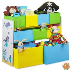 relaxdays Kinderregal »Unterwasserwelt«