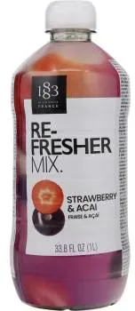 1883 Refresher Mix Strawberry & Acai Sirup 1L