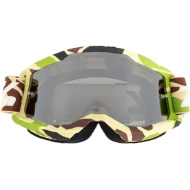 100% Strata 2 War Camo Mirror Silver Lens