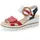 Rieker 67476 rot kombi 38