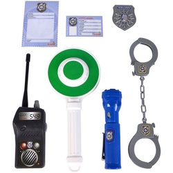 SIMBA Spielzeug-Polizei Einsatzset Verkehrspolizei, (Set, 7-tlg) bunt