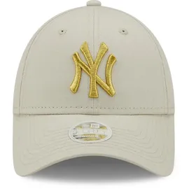 New Era 9Forty Metallic Logo Kappe beige One Size