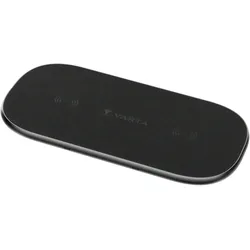 Varta 57906 101 111 Ladegerät für Mobilgeräte Universal Schwarz USB Kabelloses Aufladen Schnellladung Indoor