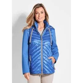GOLDNER Steppjacke mit abnehmbarer Kapuze", in blau, | Gr.: 38,