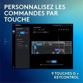 Logitech G915 X GL Tactile AZERTY