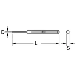 BRONZEplus Splinttreiber, 8mm