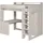 Parisot Hochbett Higher 1 90 x 200 cm Esche weiß