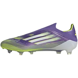 adidas F50 Elite Laceless FG Herren Purple Rush/Cloud White/Lucid Lemon 46