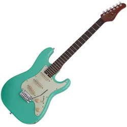 Schecter Nick Johnston Traditional SSS Atomic Green