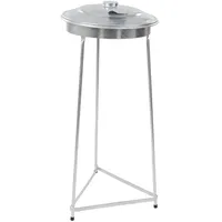 kaiserkraft | Müllsackständer aus Stahl | für Volumen 110 l | mit Stahldeckel | verzinkt