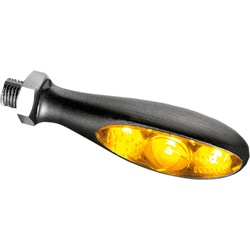 Kellermann micro S Dark, Blinker - Schwarz Stark-Getönt