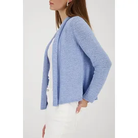 Monari Jacke Stricküberwurf Basic Blau XXL