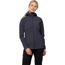 Jack Wolfskin GO Hike Softshell W Softshelljacke, Graphite, XS