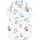 TupTam Schlafsack Baby 2.5 TOG Ganzjahresschlafsack mit abnehmbaren Ärmeln, Farbe: safari (löwe, giraffe, elefant), Größe: 80-86 - 80-86