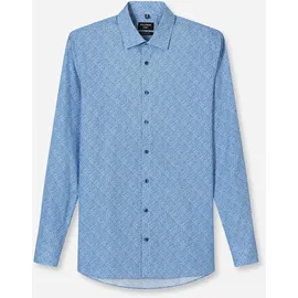 Olymp Langarmhemd Blau 39