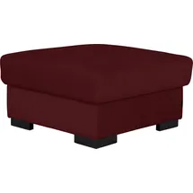 Home Affaire Hocker Tulio mit Stauraum 80 x 45 x 80 cm Rot