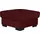 Home Affaire Hocker Tulio mit Stauraum 80 x 45 x 80 cm Rot