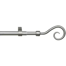 LIEDECO Stilgarnitur »Syrakus«, Länge 2400 mm, Ø 16 mm, Metall - silberfarben