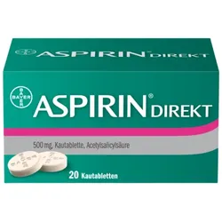ASPIRIN Direkt Kautabletten 20 St