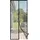 Sekey Fliegengitter Balkontür 80 x 210 cm Schwarz