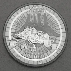 Silbermünze 1oz Mars Landing 2021 Perseverance Rover (Niue)